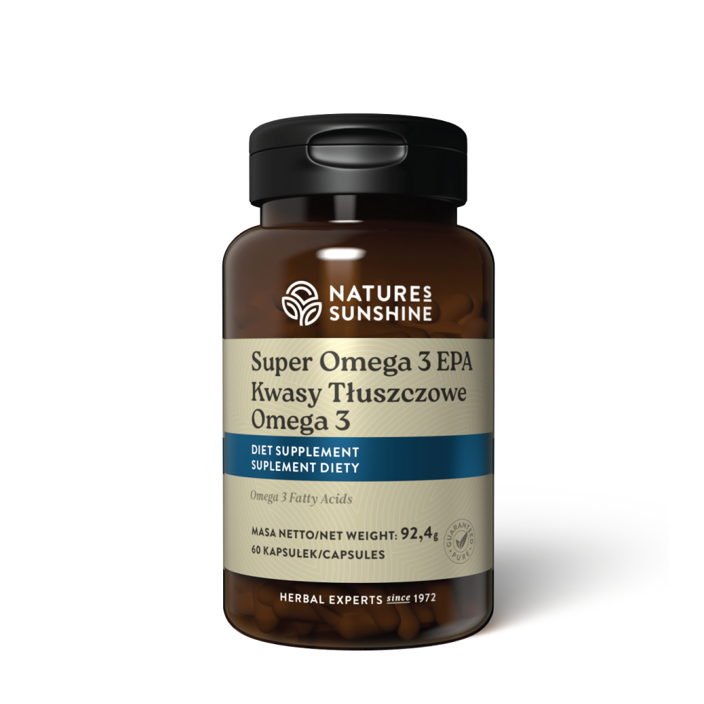 Nature's Sunshine super OMEGA-3 EPA- širdies ir kraujagyslių sistemai, kraujo spaudimui.